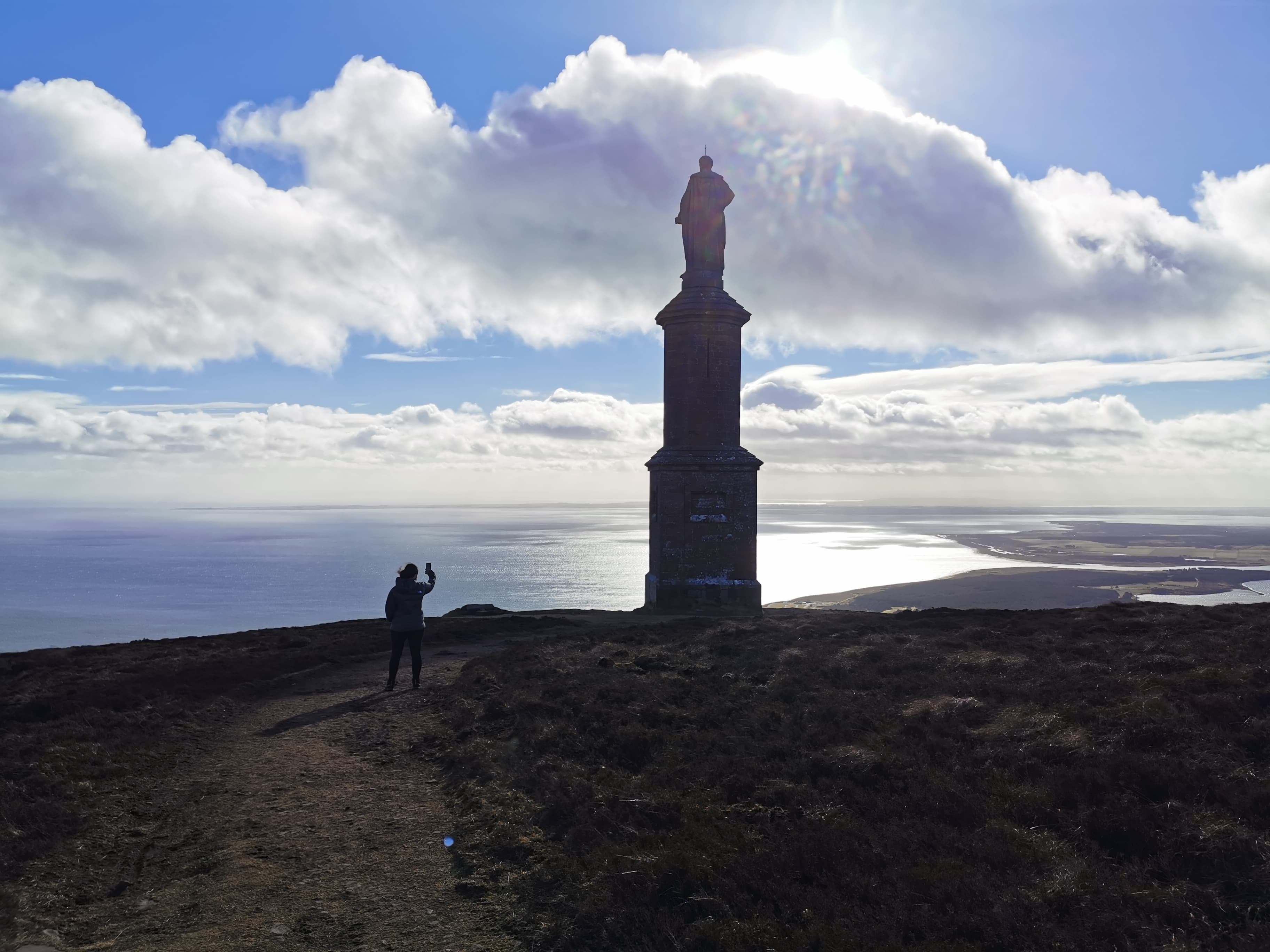 Ben Bhraggie and Big Burn Gorge. (Golspie)